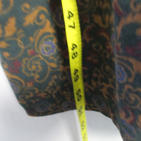 LL Bean Long Sleeve Maxi Dress S Floral Cottagecore Cotton Boho Vtg Grandma 504 - Picture 10 of 13